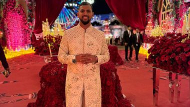 Nicholas Pooran 'Embarrassing The Indian Culture' Caption on Instagram From Anant-Radhika Pre-Wedding Festivities Goes Viral Before The Trinidadian Cricketer Fixes The Typo to 'Embracing'